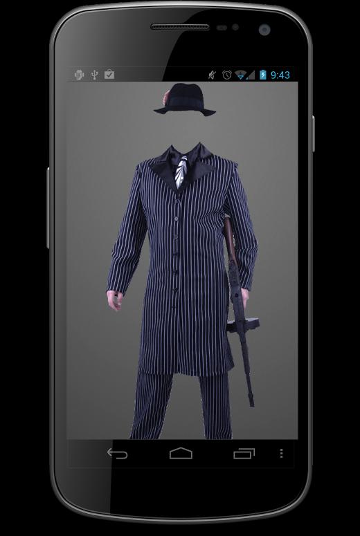 Gangster Fashion Photo Suits