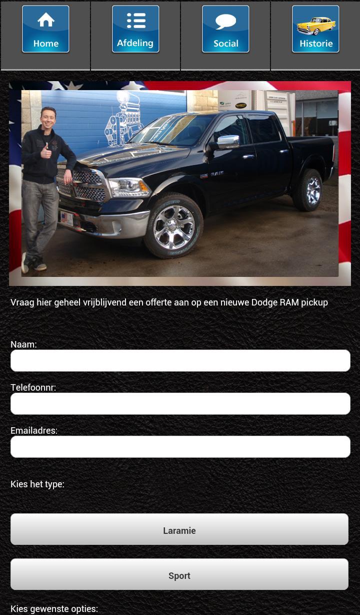 van Leersum USA cars dodge ram