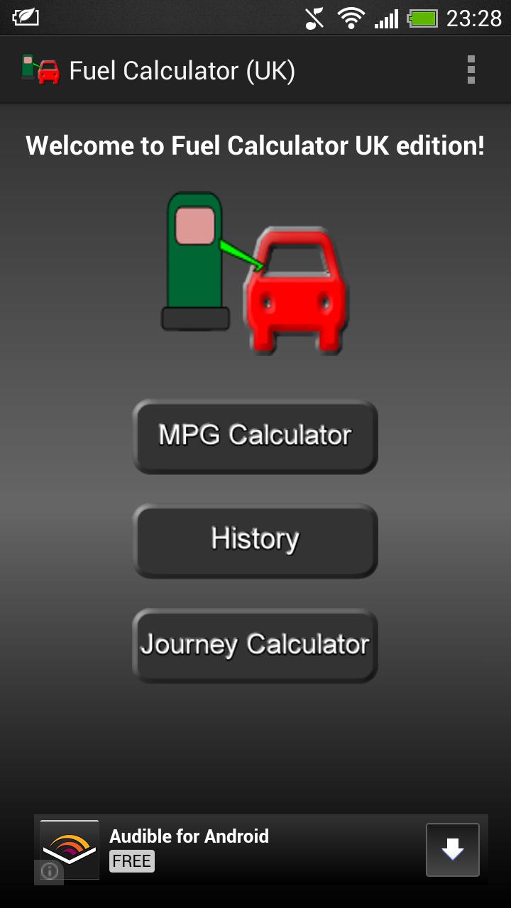 UK Fuel Cost Calculator Log