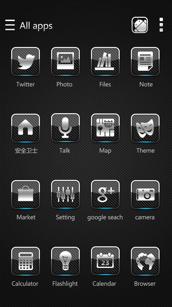 (FREE) Dark Metal GO Theme