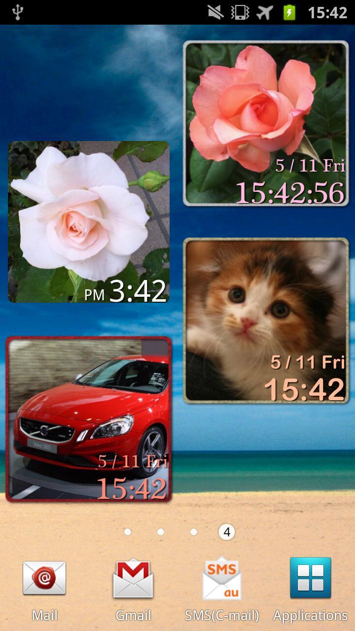 My Photo Clock (Widget)