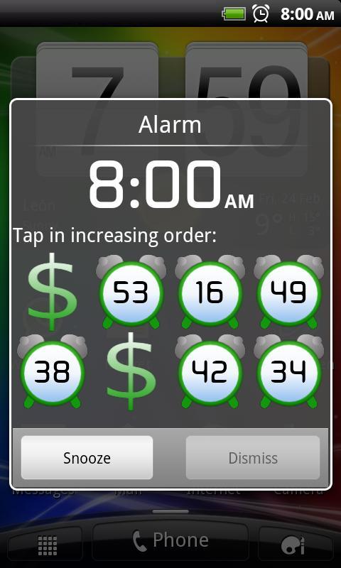 Time Is Money: Alarm Clock