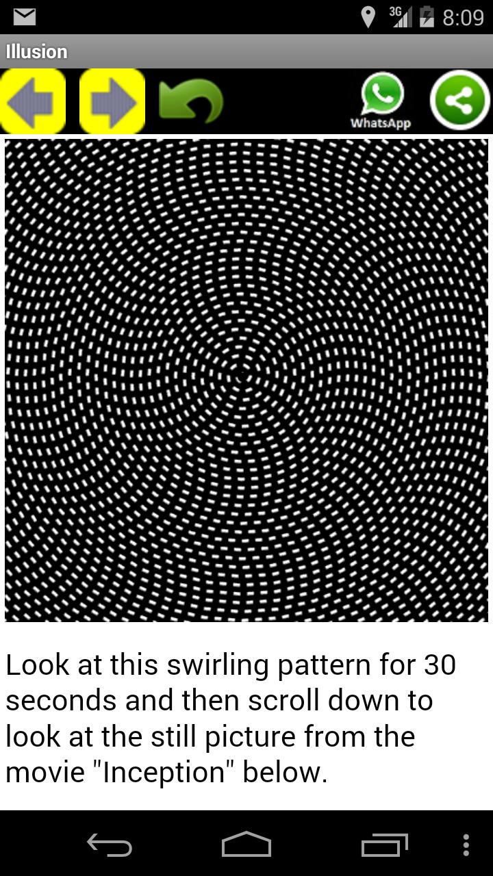 Optical illusions