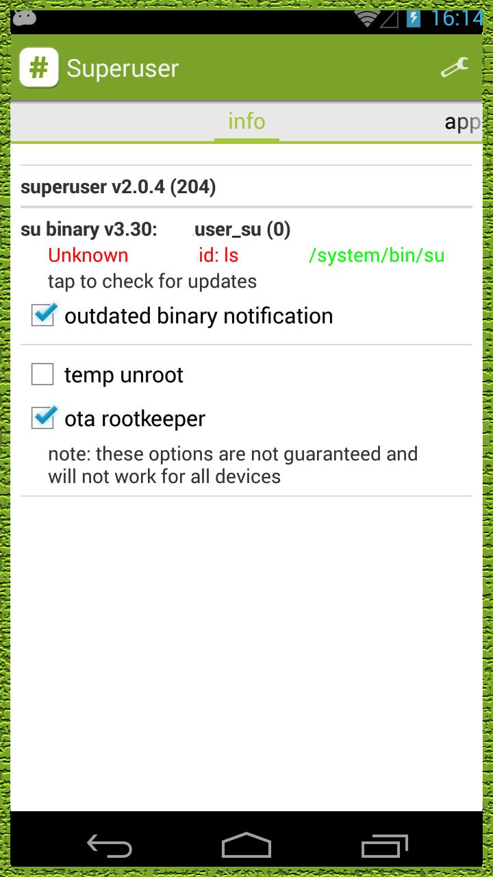 Superuser(manage Root device)