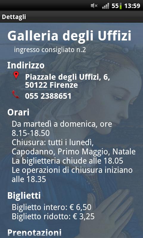 Amici degli Uffizi - MobileApp