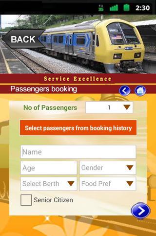 IRCTC Rail Booking Online