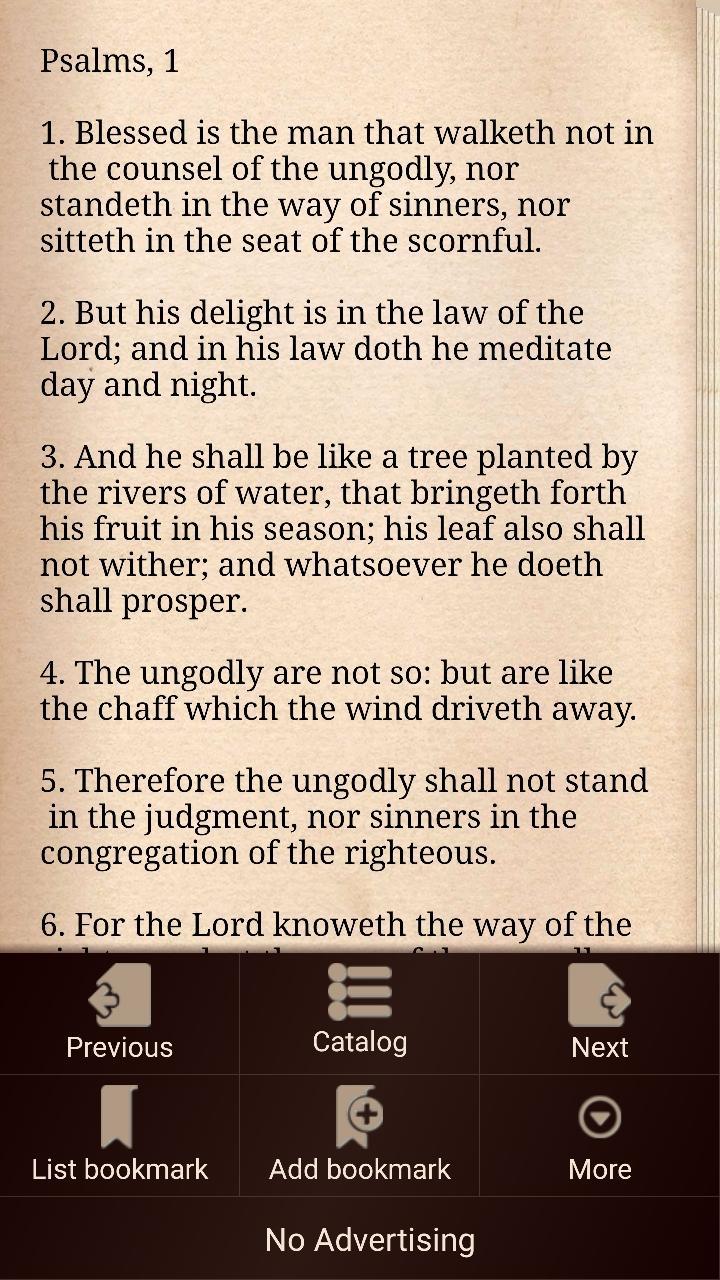 Bible - Psalms