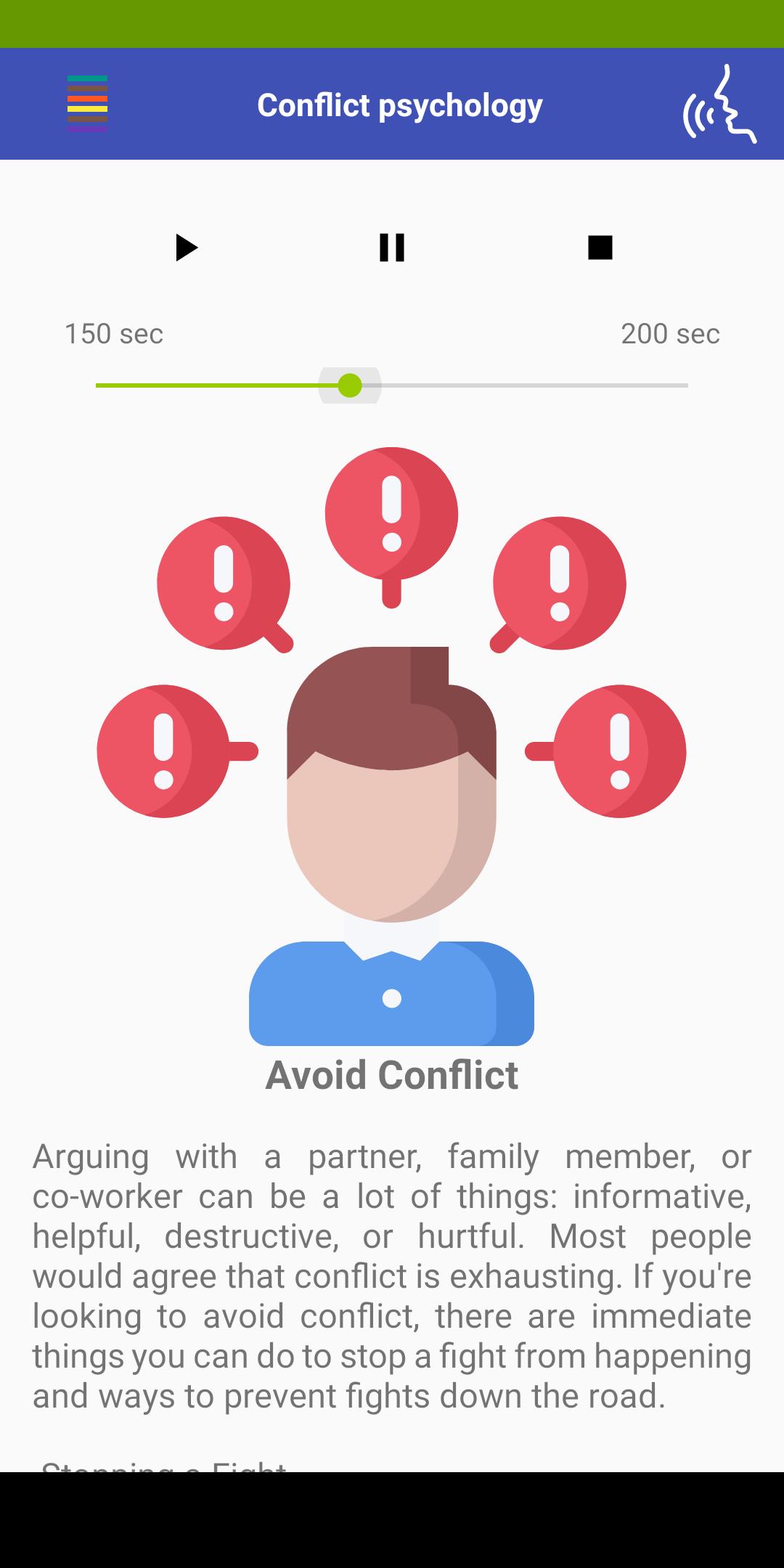 Conflict psychology