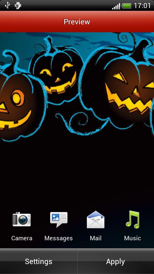 HalloweenPumpkin LiveWallpaper