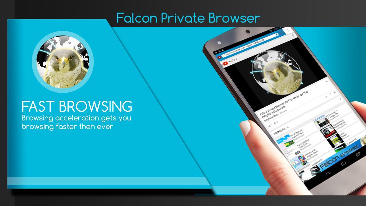 Falcon Private Browser