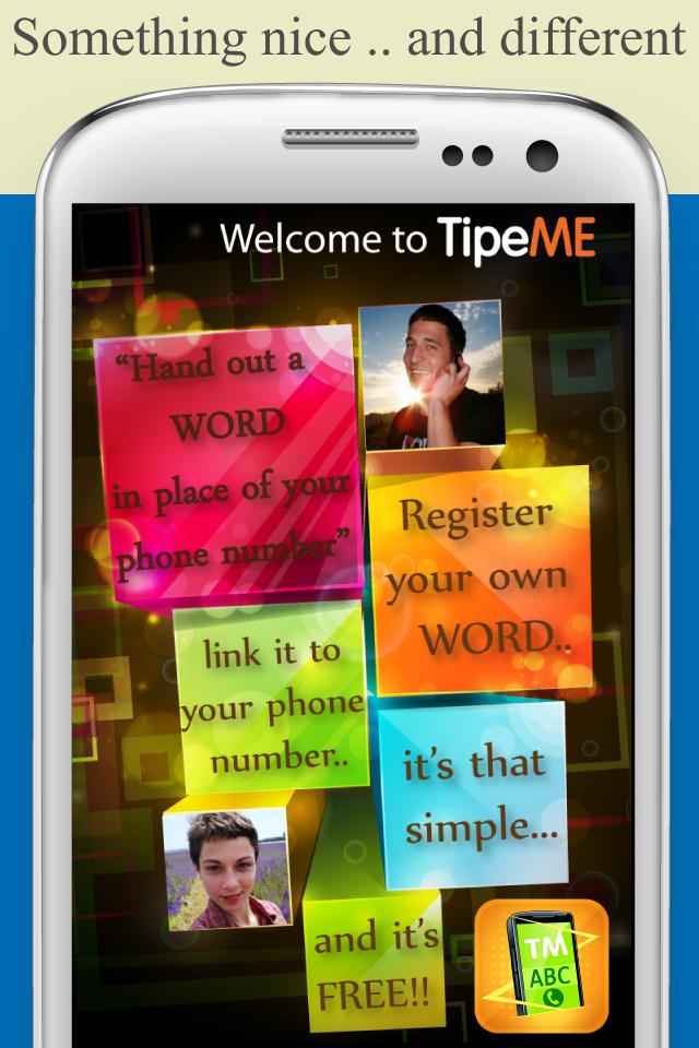 TipeME - Word Dialer