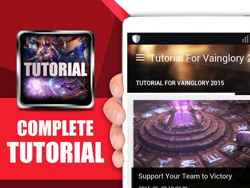 Tutorials for Vainglory