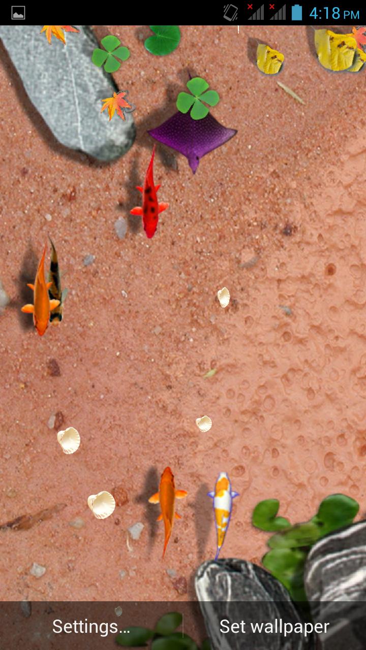 Fishes Live Wallpaper