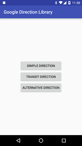 Demo App for Google Direction