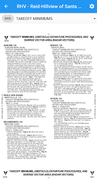 Approach Charts