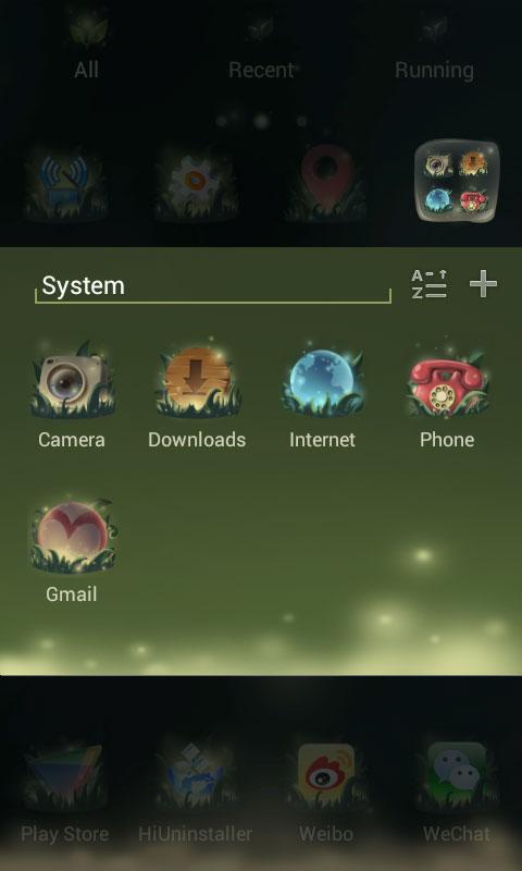 The fox GO Launcher Theme