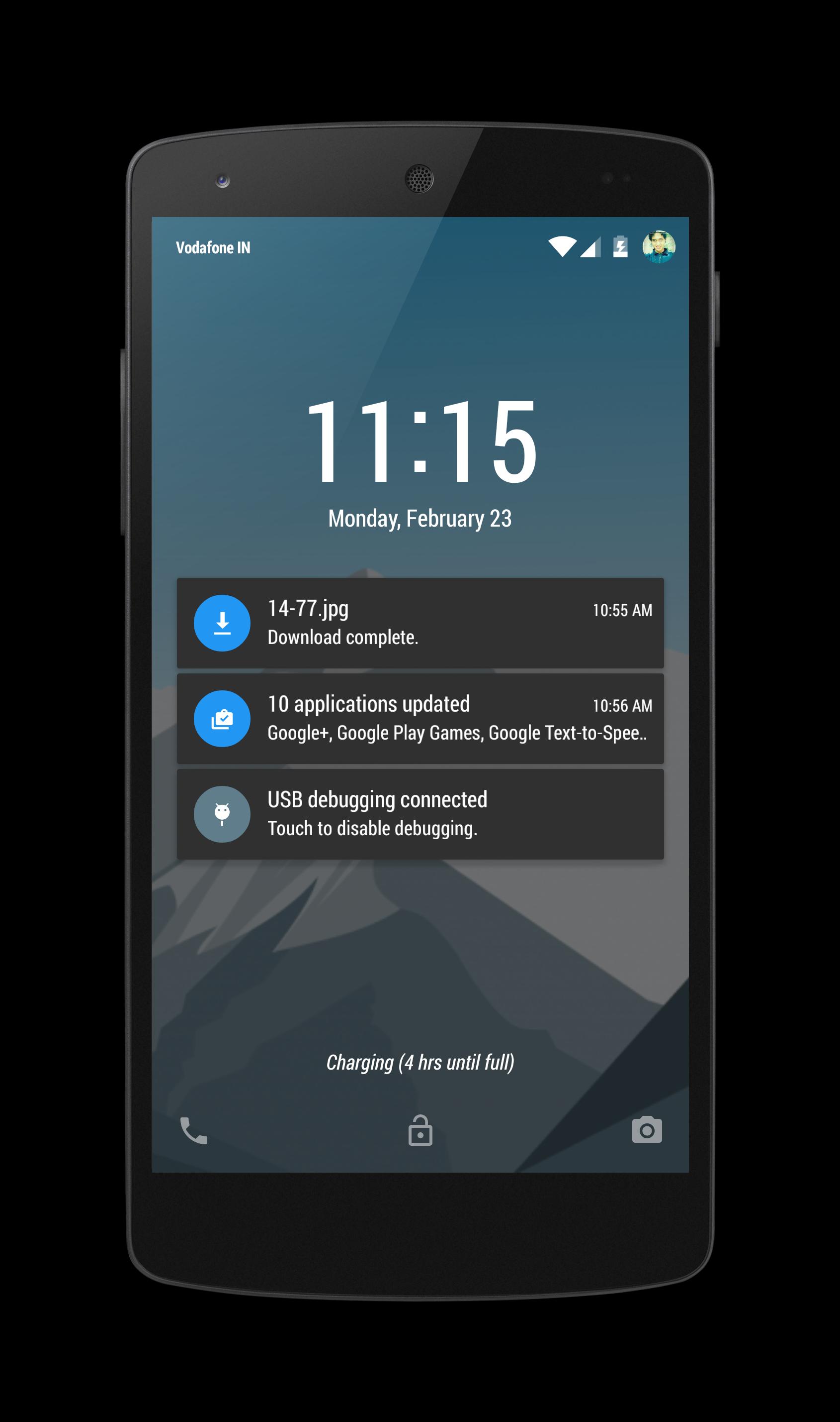 Maxterial X Blue CM12 Theme