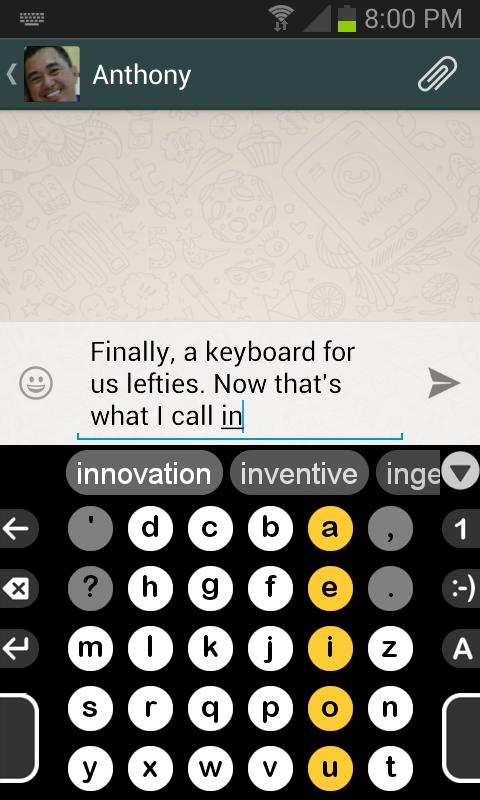 Dextr Alphabetic Keyboard 2.0