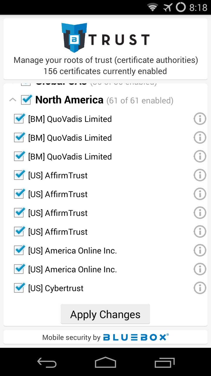 Trust Manager by Bluebox