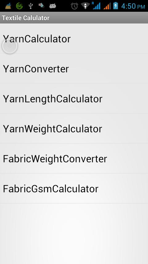 Textile Yarn Calculator