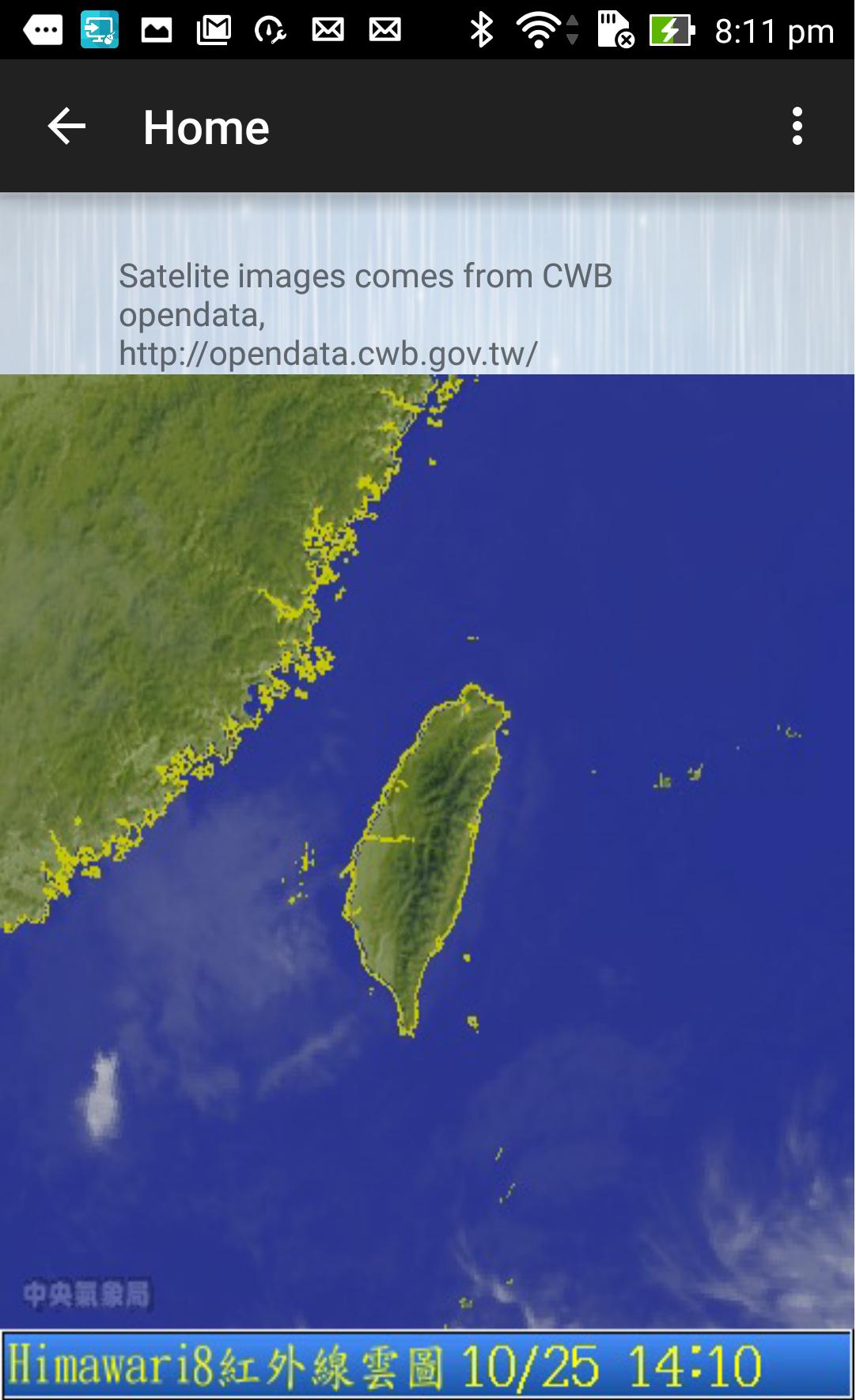 Taiwan Rainfall