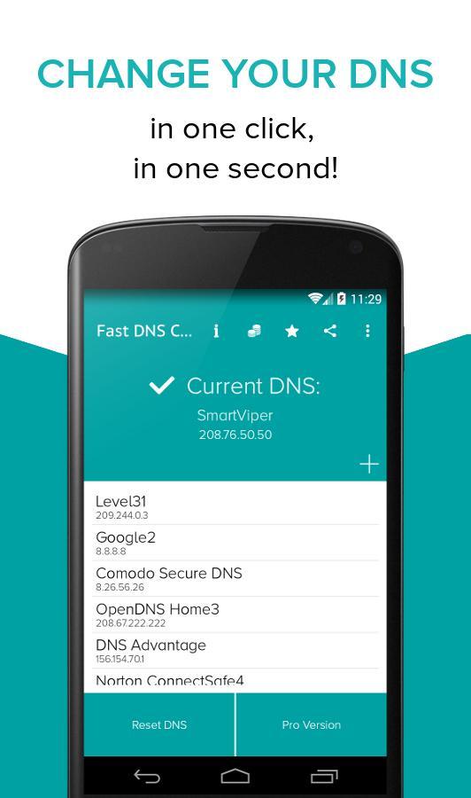 Fast DNS Changer(no root)