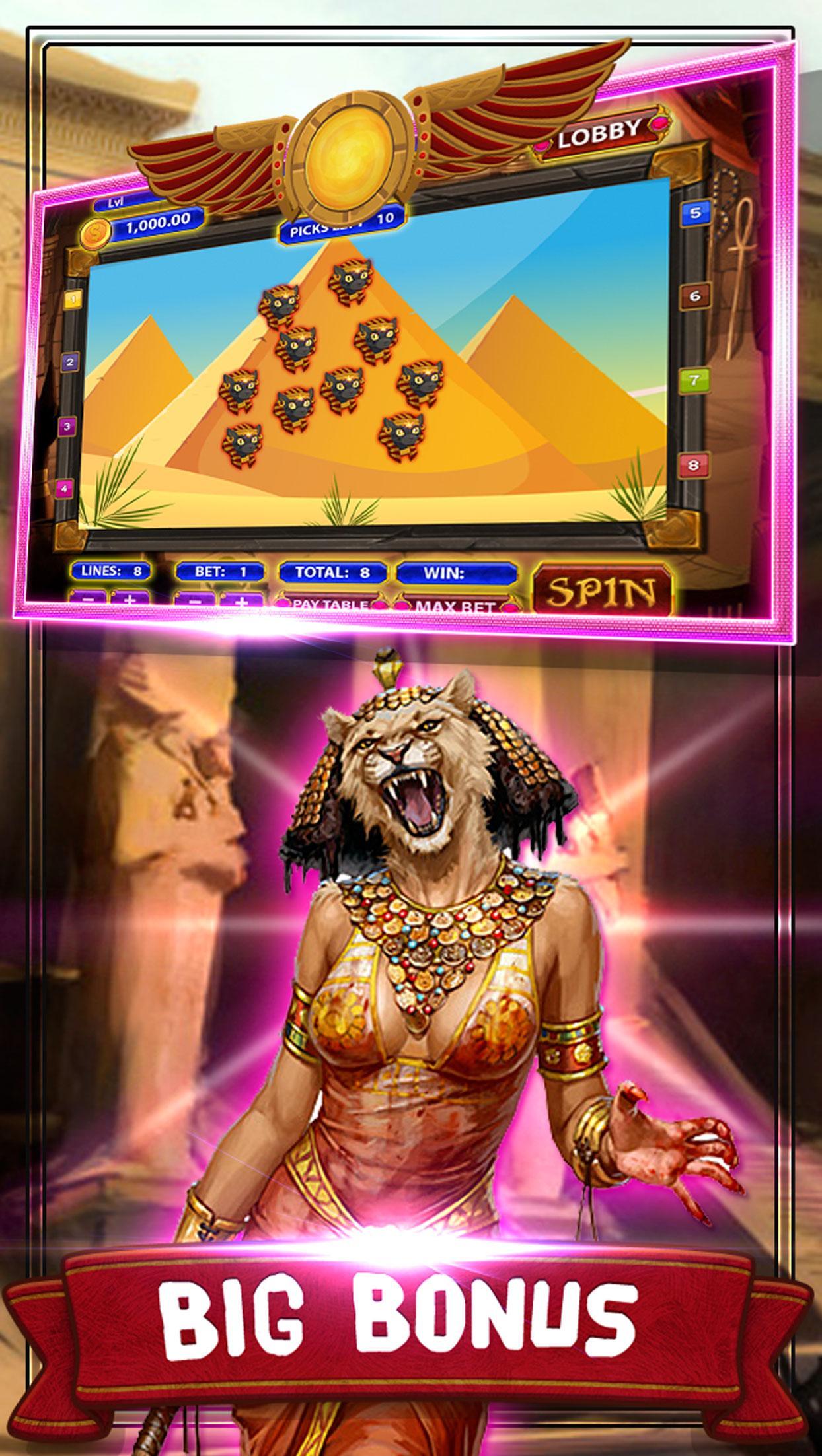 Cleopatra Egyptian REAL SLOTS!