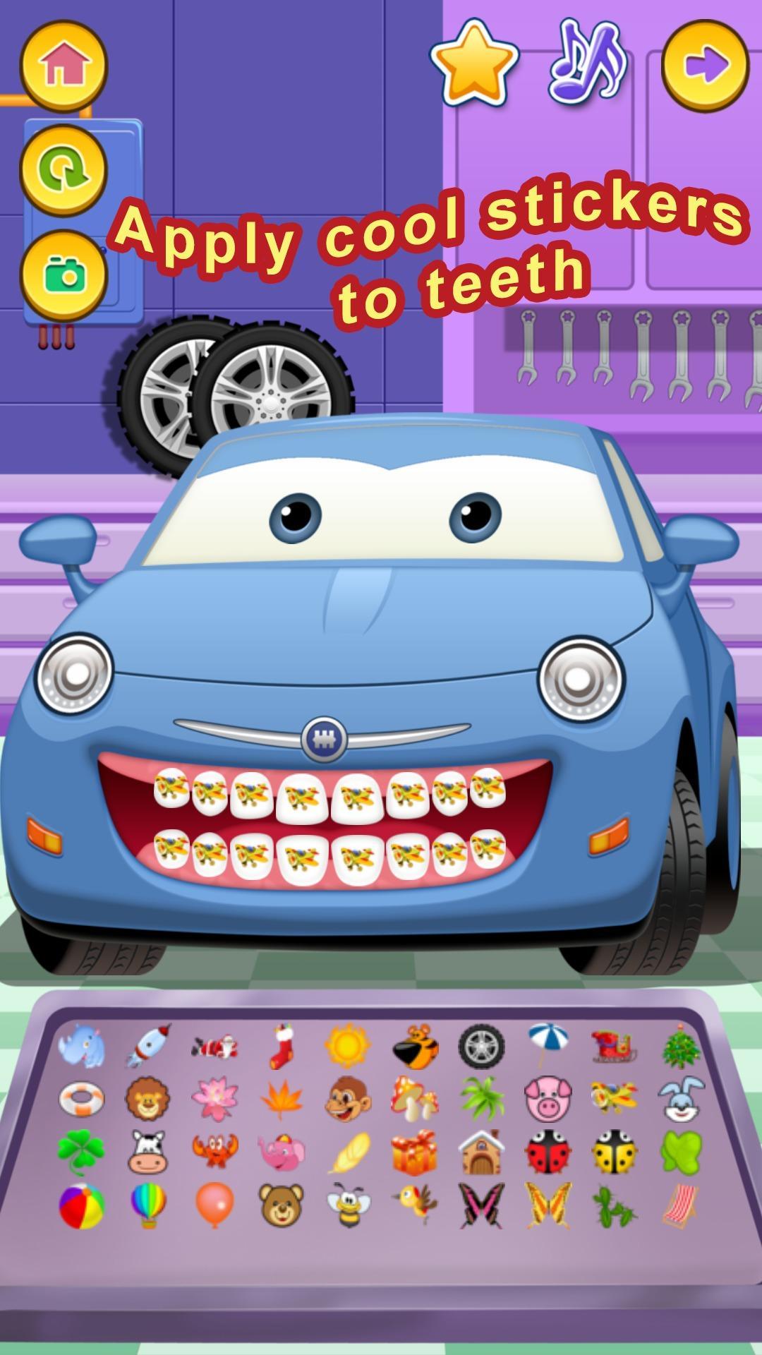 Car Wash Teeth Dentist Game