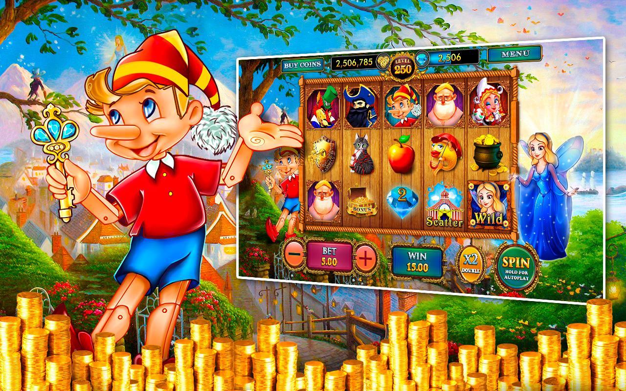 Pinocchio Free Casino Slots HD