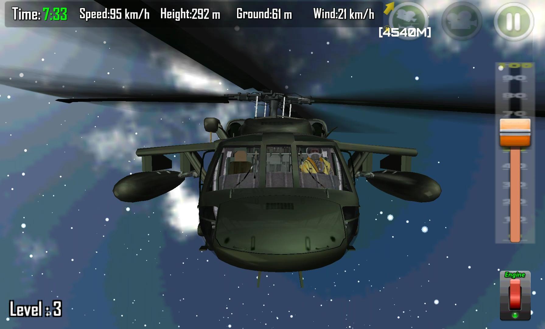 Gunship Carrier Helicopter 3D