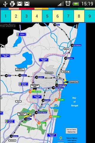 Madras Chenai Maps