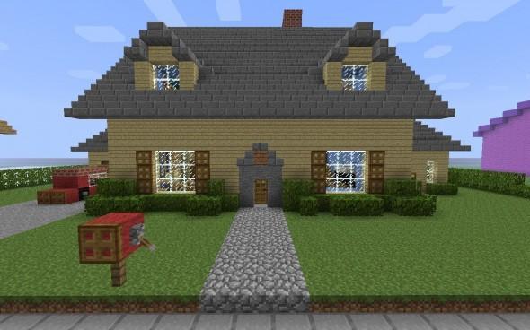Building Ideas MCPE HOUSE MOD