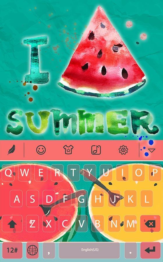 Summer watermelon for Keyboard