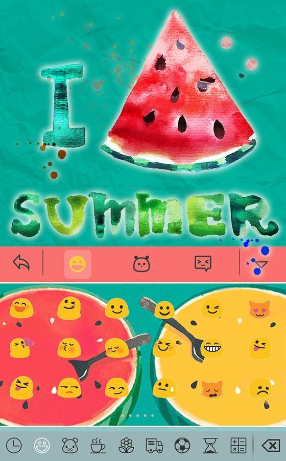 Summer watermelon for Keyboard