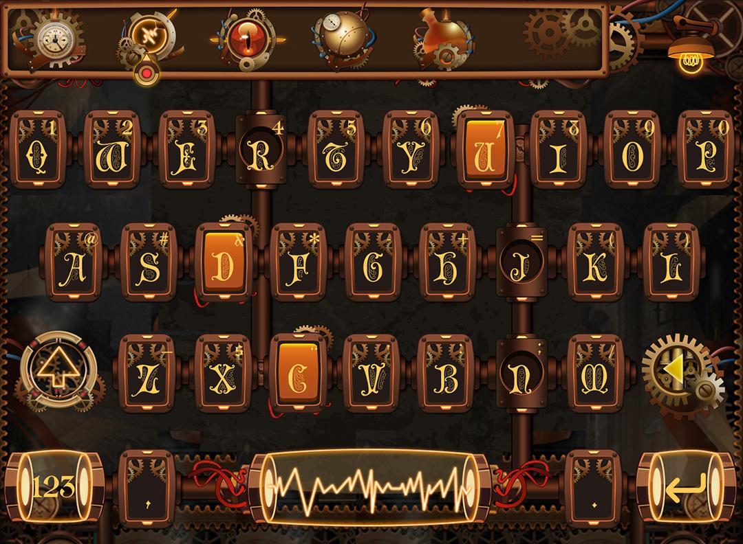 SteamPunk FancyKey Keyboard