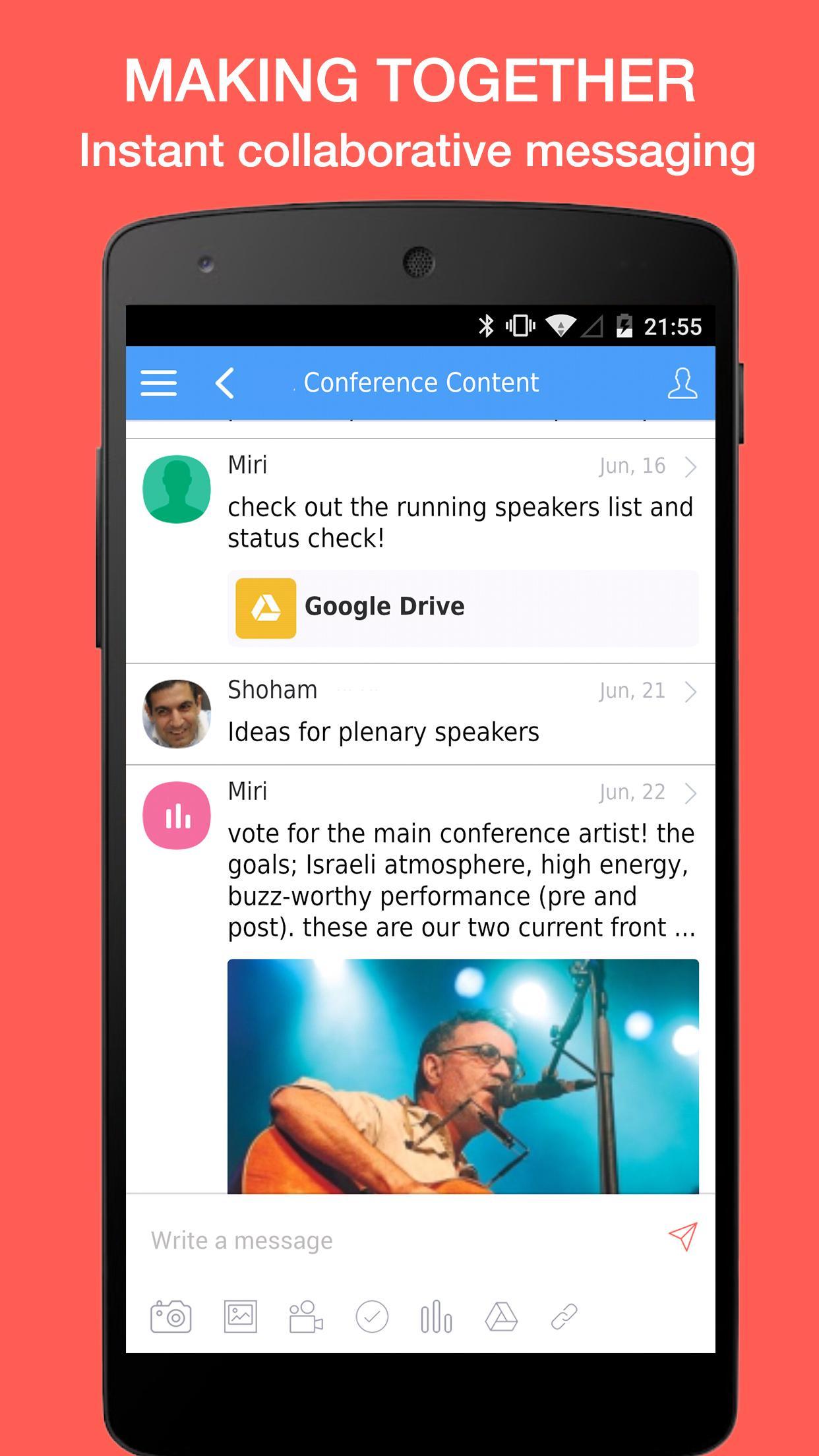 hivve: Collaborative Messenger