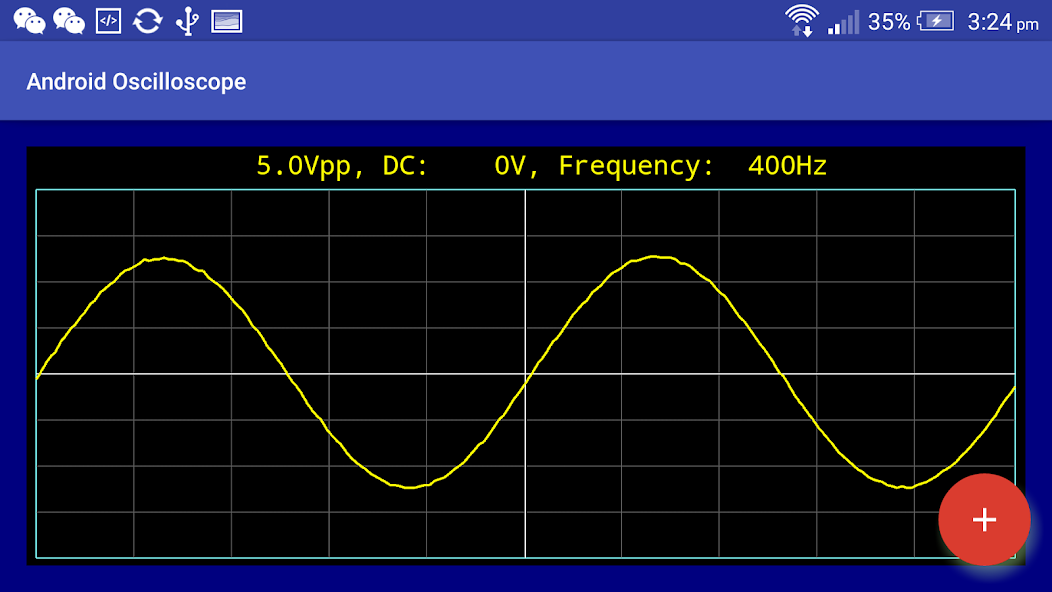 USB Accessory Oscilloscope