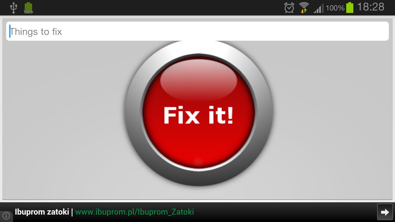 Fix it!