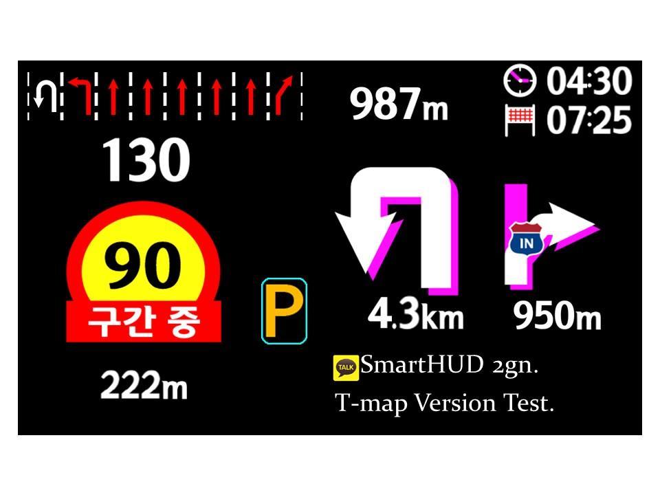 SmartHUD with Tmap