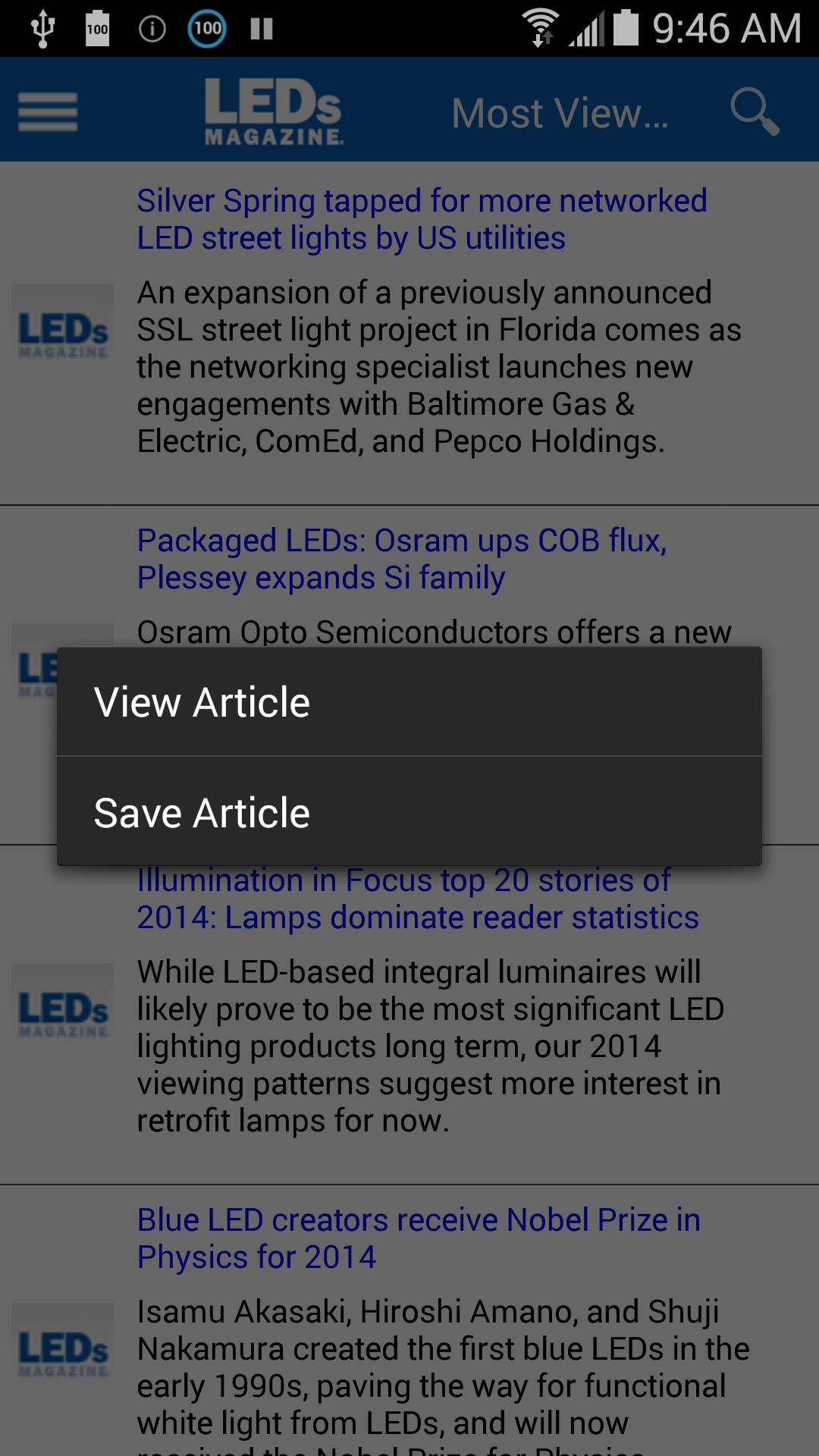 LEDs Magazine News