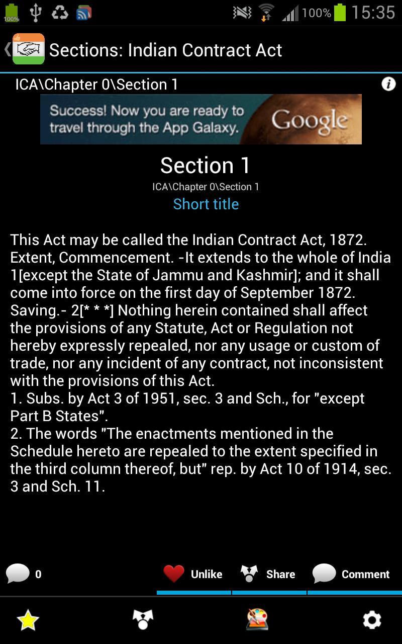 ICA - Indian Contract Act