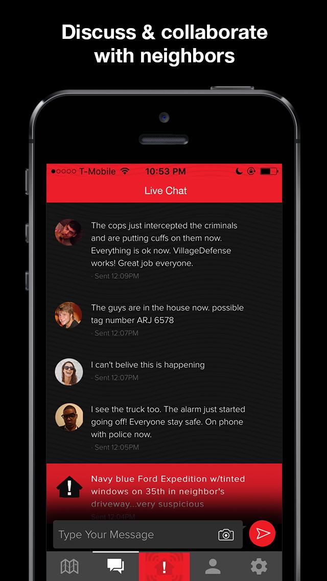 VillageDefense - Crime Alerts
