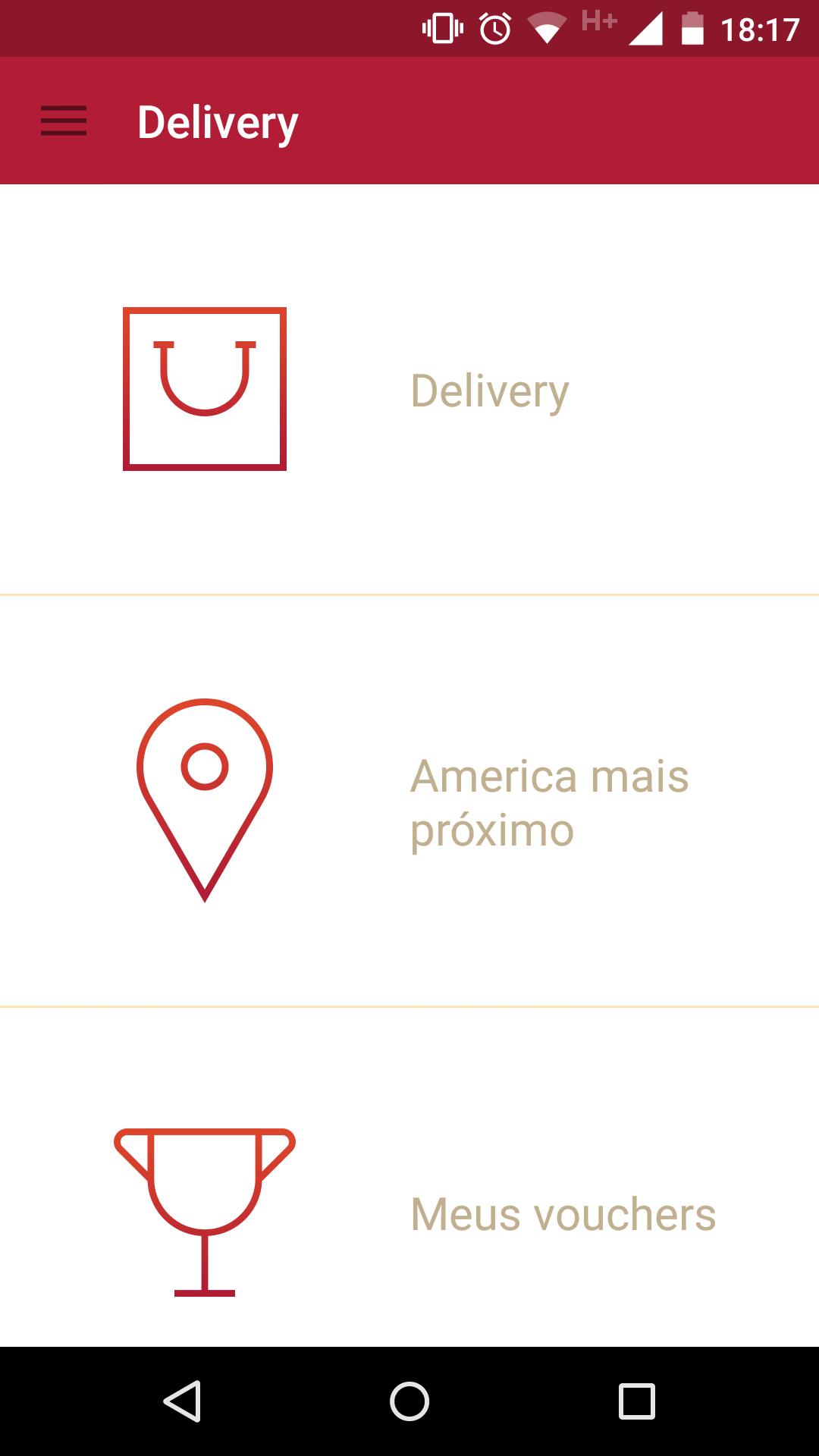 Restaurante America - Delivery