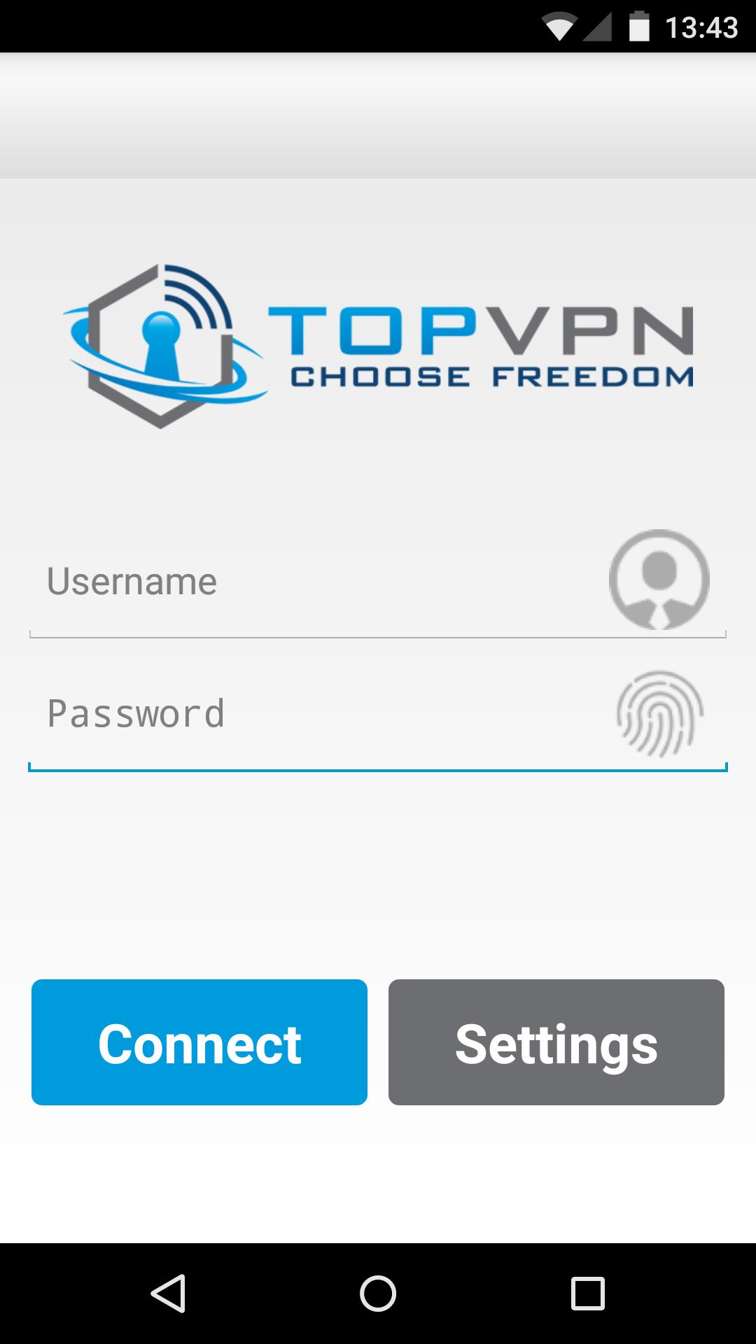 Top VPN - Choose freedom!