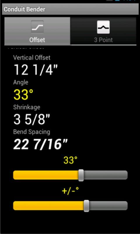 Conduit Bending Calculator