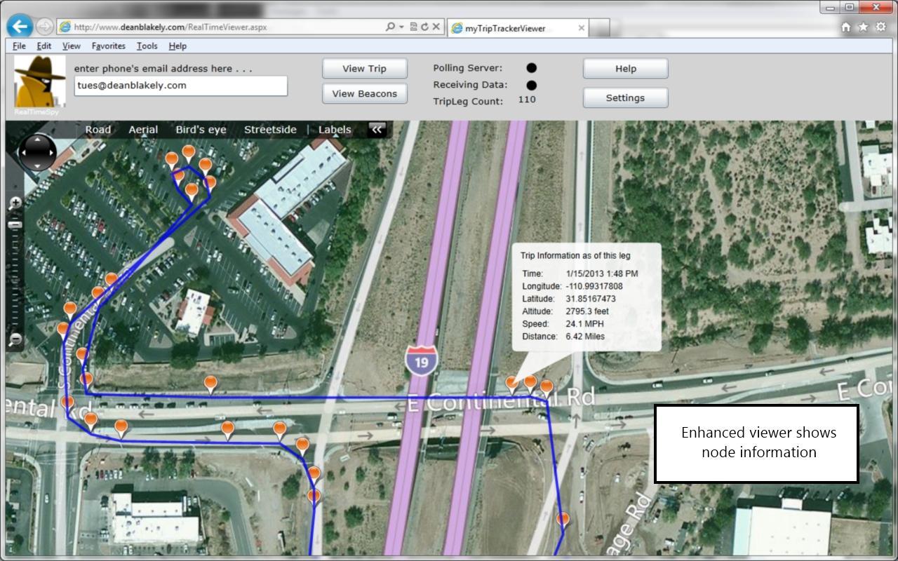 GPS Breadcrumb Tracker (Trial)