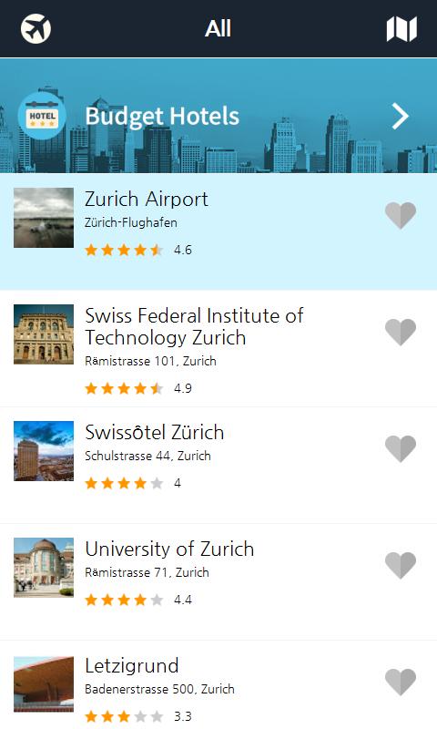 Zurich city guide(maps)