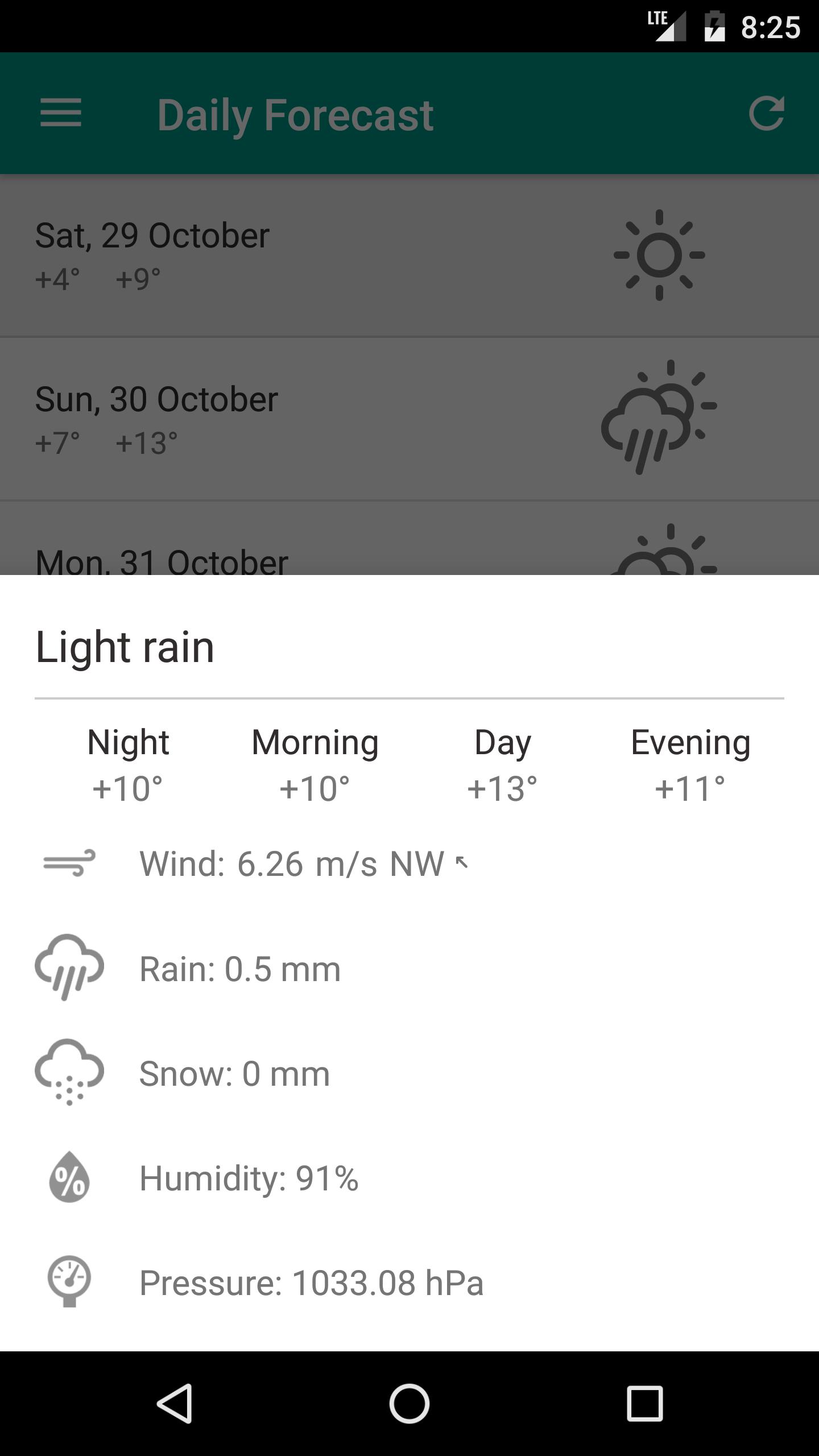 Good Weather - Open Source app