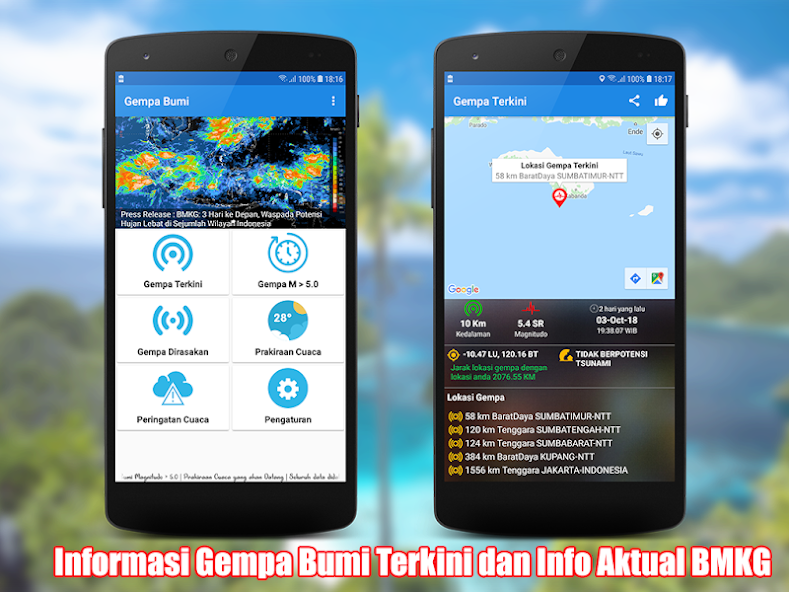 Info Gempa Bumi Terkini