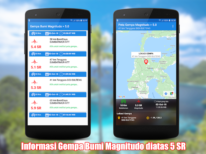 Info Gempa Bumi Terkini